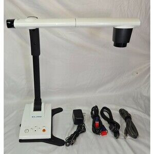 Elmo TT-L1 Digital Document Presenter Camera Power Mini-USB VGA HDMI Cables